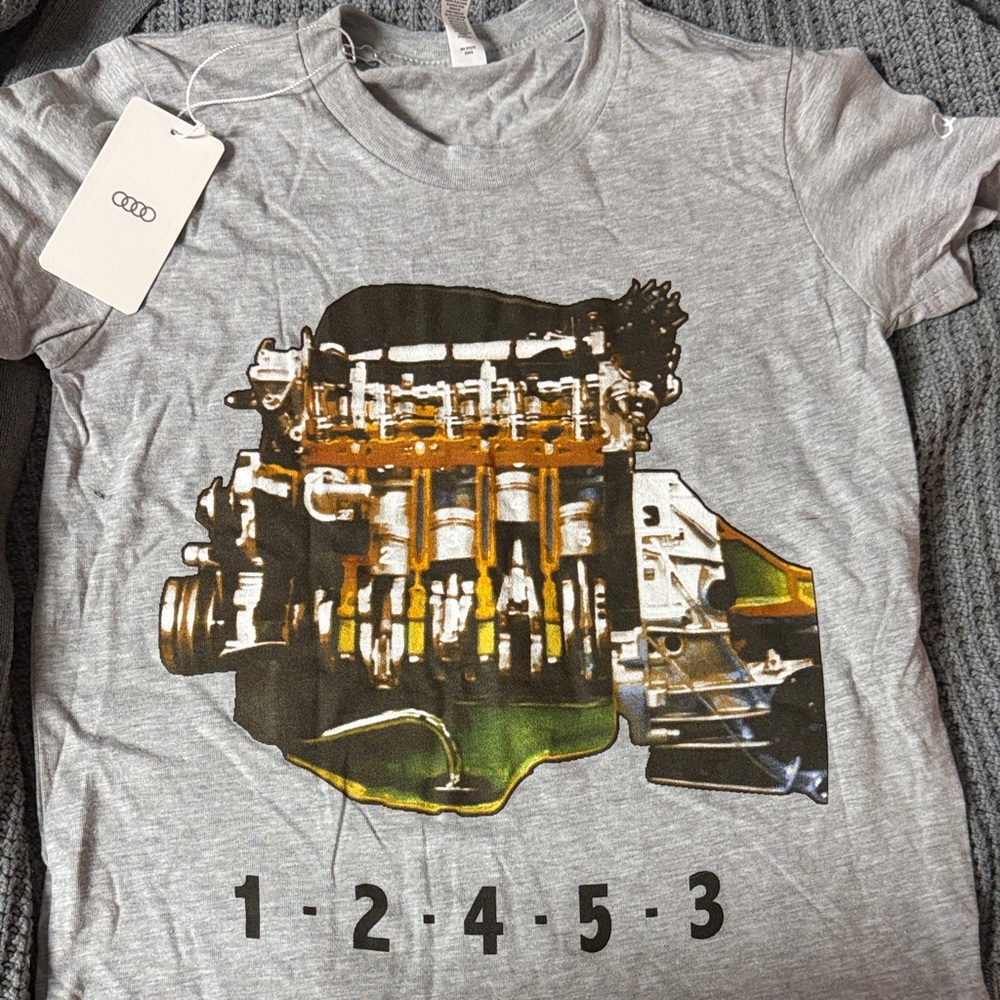 AUDI kids short sleeve shirt